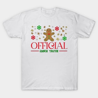 Funny Official Cookie Taster T-Shirt